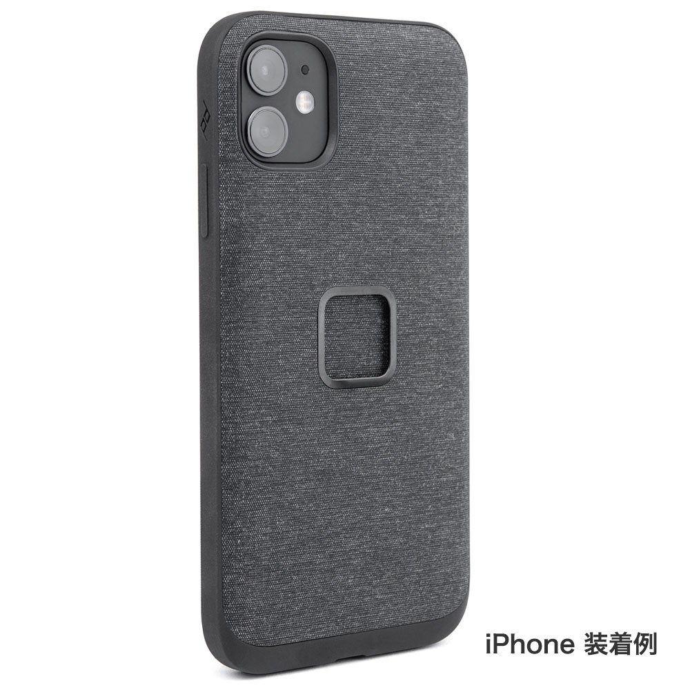 peakdesign エブリデイケース アタッチメント機構付きスマートフォンケース チャコール色 ピークデザインeveryday case M-MC- -CH-1 for iPhone13/13PRO Max/13mini/11/11Pro/11Pro Max/12/12Pro/12mini/12Pro Max/iPhone14/14PRO/14Plus/Galaxy S21