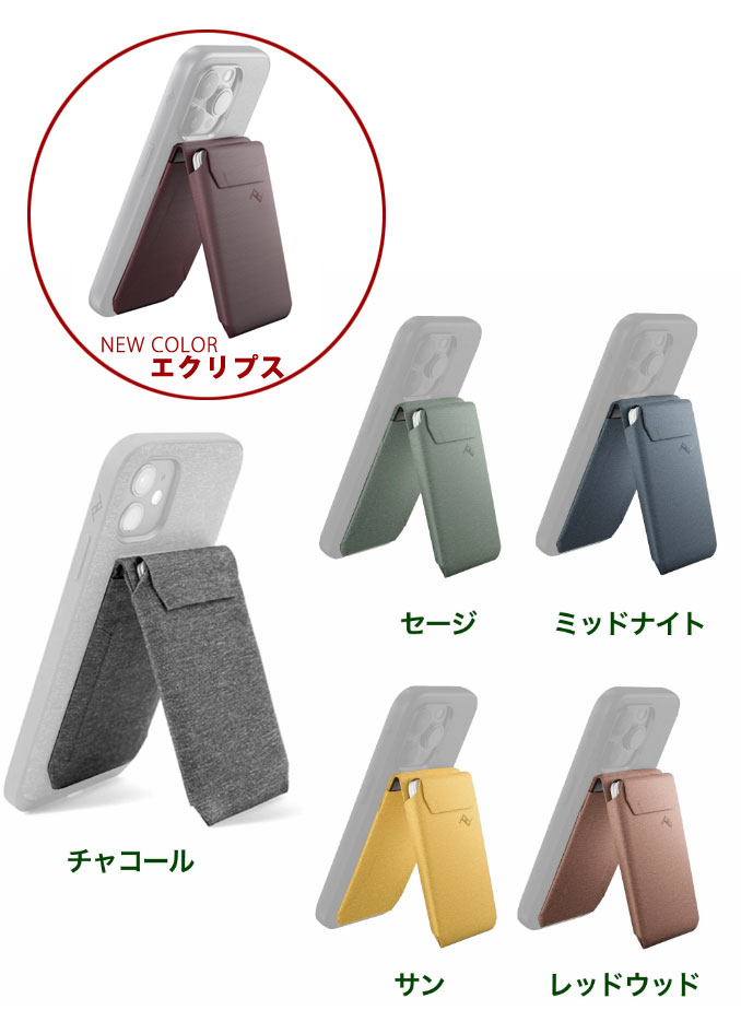 Peak Design スタンドウォレット M-WA-AB-**-1 　STAND WALLET ピークデザインスマートフォンケース用カードケース付きスタンド[02P27Jun14]