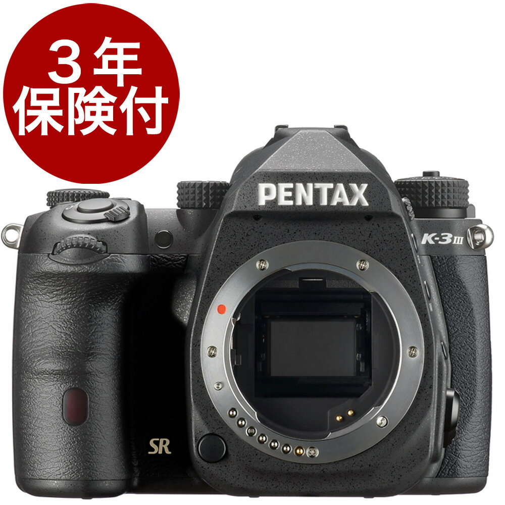 [3年保険付] PENTAX K-3 MarkIII ブラックボディー K3マーク3 Blackボディセット[02P05Nov16]