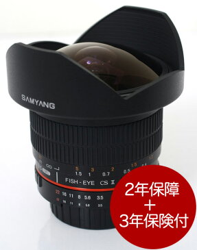 SamYang 8mm F3.5 FISH-EYE CSII LENS for Nikon AE『即納〜3営業日後の発送』魚眼の湾曲世界が撮れるフィッシュアイレンズ[ニコンFマウント]【smtb-TK】【RCP】[fs04gm][02P05Nov16]