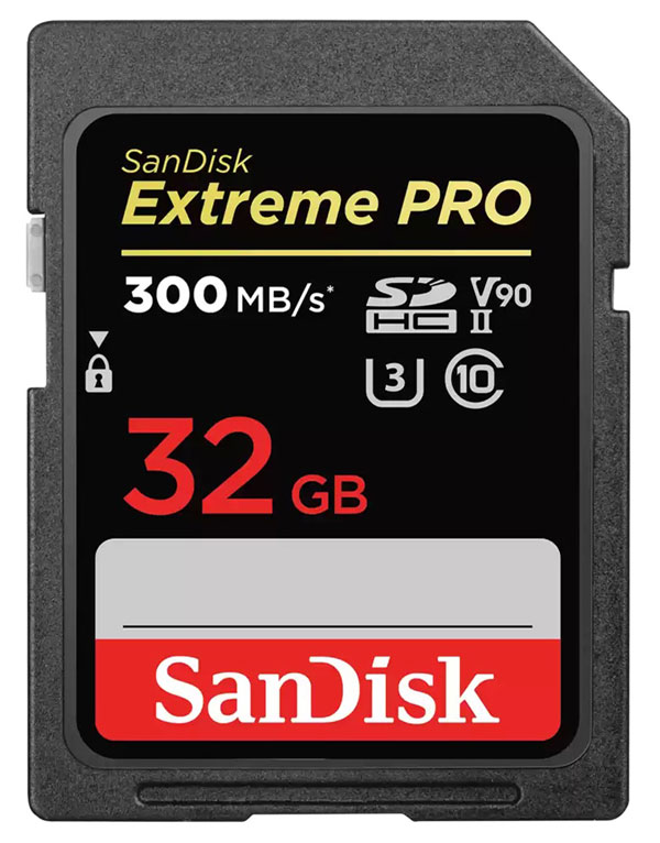 海外パッケージ サンディスク Extreme Pro SDHC 32GB UHS-II SDSDXDK-032G-GN4IN 読み取り最大300MB/秒 書き込み最大260MB/秒 UHS-2 UHSスピードクラス3 V90 CLASS10 SanDiskエクストリームプロSDHCカード 02P05Nov16