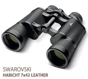 スワロフスキー HABICHT 7x42 レザー仕様 双眼鏡 (4907990300836) 7倍42mm口径ハビヒトシリーズ　BINOCULARS 7X42 MS Leather[02P05Nov16]