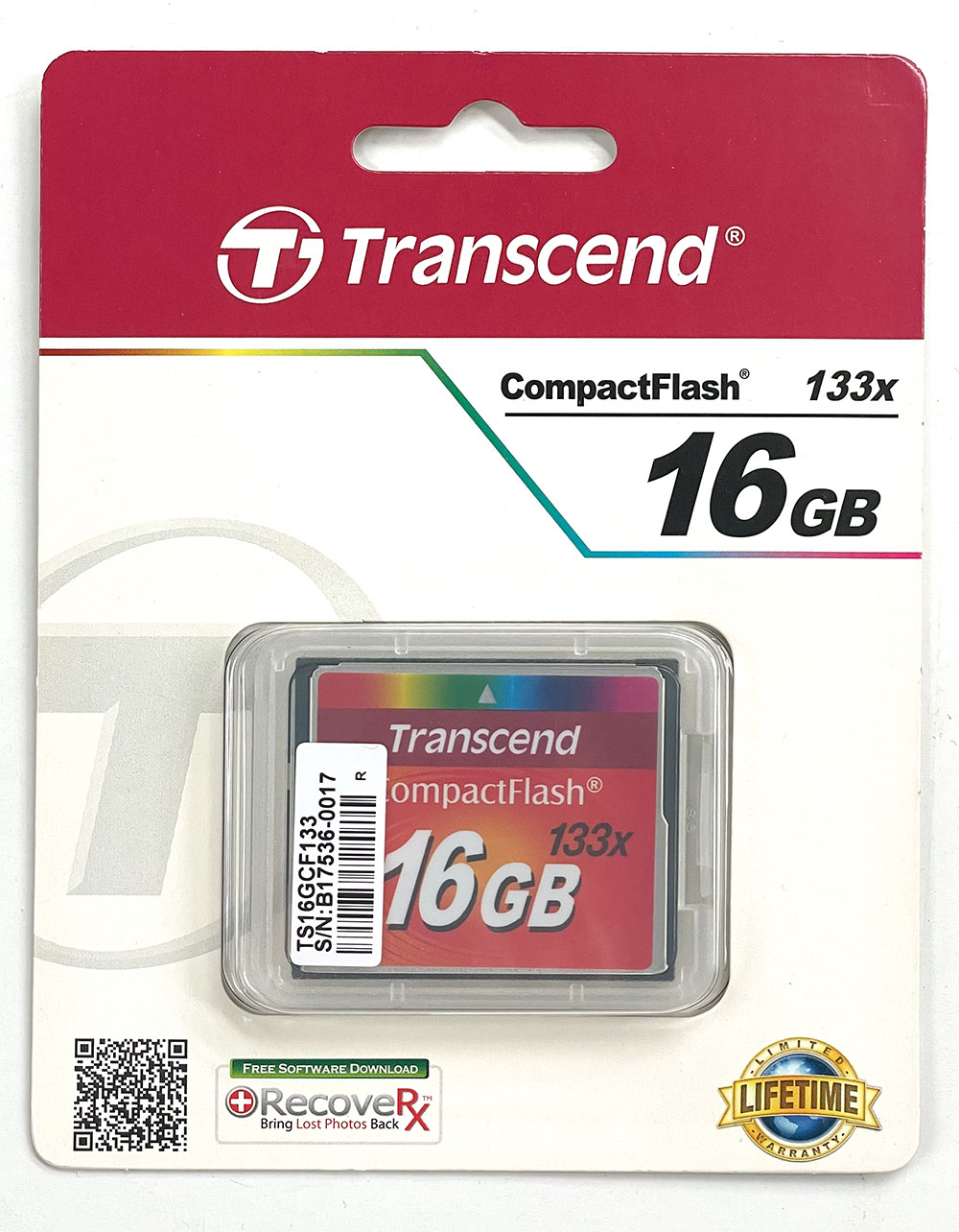 トランセンド 16GB 133倍速UDMA対応コ