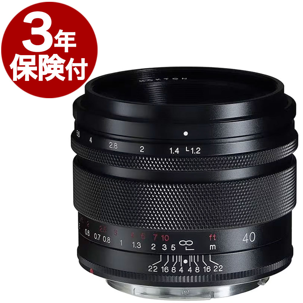 3年保険付 Voigtlander NOKTON 40mm F1.2 Aspherical RF (4530076236028) Canon RFマウント フォクトレンダー キヤノンRFマウント用大口径単焦点レンズ 02P05Nov16