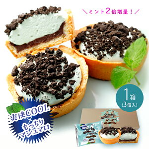 【冷蔵】チョコ 小分け ギフト あす楽 焼マシュマロ 爽快ミント チョコ 新感覚スイーツ 【ロッキー・スモア 爽快チョコミント 3個入】 洋菓子 スイーツ タルト スモア ブラックココアクッキー ミント