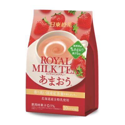 【大容量】【在庫限り】日東紅茶 ロイヤルミルクティーあまおう10本入り 240個セット 【紅茶】【インスタント】【送料込み】