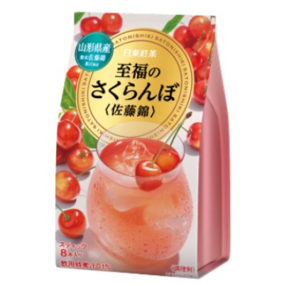 日東紅茶 至福のさくらんぼ8本入 【粉末ジュース】【ジュース】