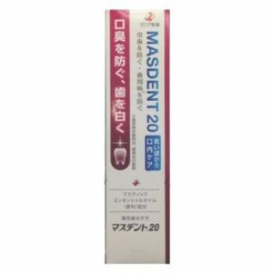 【医薬部外品】 マスデント20　110g　10個 ゼリア新薬 ※7,000円(税込)以上お買上で送料無料（沖縄・離島配送なし）