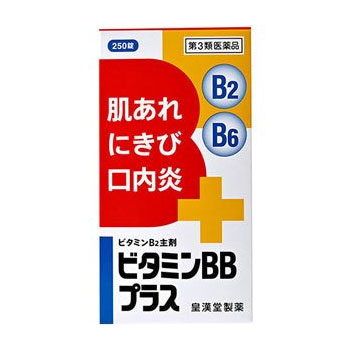 【第3類医薬品】ビタミンBBプラス「クニヒロ」 250錠 5個　皇漢堂製薬 ※7,000円(税込)以上お買上で送料無料（沖縄・…