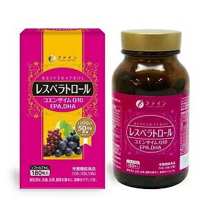 ファイン レスベラトロール 30日分(180粒入) 1個 ファイン※7,000円(税込)以上お買上で送料無料(沖縄・離島配送なし) ファイン レスベラトロール 30日分(180粒入) 1個 ファイン※7,000円(税込)以上お買上で送料無料(沖縄・離島配送なし)