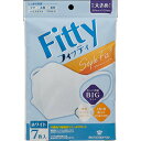 フィッティ スタイルフィットプラス立体 ホワイト やや大きめ 7枚入 1個 玉川衛材 ※7,000円(税込)以上お買上で送料無料(沖縄・離島配送なし)