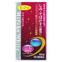 L-システイン240mg、アスコルビン酸1,000mg、ビタミンB2・B6・E配合 1日2回タイプになります。 『ミヤコホワイト』は，しみ，そばかす，日やけ・かぶれによる色素沈着を緩和するL-システイン，天然型ビタミンE，ビタミンB2，ビタミンB6を配合した1日2回服用するビタミンC主薬製剤です。強い紫外線を浴びてメラニンが大量に作られたり，メラニン排出がうまくいかなかったりすると，皮膚にメラニンがたまってしみやそばかすの原因になります。 『ミヤコホワイト』は，しみ，そばかす，日やけ・かぶれによる色素沈着を緩和するL-システイン，天然型ビタミンE，ビタミンB2，ビタミンB6を配合した1日2回服用するビタミンC主薬製剤です。 ビタミンC……メラニンの生成を抑えるとともに沈着したメラニンの色を薄くします。 L-システイン……体にもともと微量に存在するアミノ酸で，メラニンの過剰な生成を抑制したり，メラニンの排出を促します。 天然型ビタミンE……血行をよくして皮膚の新陳代謝を高めます。 ビタミンB2，ビタミンB6……ターンオーバー（肌の新陳代謝）を促進し，お肌の機能を正常に保ちます。 服用しやすい小さなフィルムコーティング錠です。■用法・用量次の量を，水又はお湯で服用してください。 ［年齢　　 1回量　　 1日服用回数］ 成人（15歳以上）　　 3錠　　 2回（朝・夕） 7歳以上15歳未満　　 1錠　　 2回（朝・夕） 7歳未満　　 服用しないこと　　 用法・用量を厳守してください。 7歳以上の小児に服用させる場合には，保護者の指導監督のもとに服用させてください。■効能・効果次の諸症状※の緩和：しみ，そばかす，日焼け・かぶれによる色素沈着。 次の場合※の出血予防：歯ぐきからの出血，鼻出血。 次の場合のビタミンCの補給：肉体疲労時，妊娠・授乳期，病中病後の体力低下時，老年期 ただし，これらの症状※について，1カ月ほど使用しても改善がみられない場合は，医師，薬剤師又は歯科医師に相談してください。■成分・分量6錠中に次の成分を含有します。 アスコルビン酸(ビタミンC)　　 1000mg L-システイン　　 240mg コハク酸d-α-トコフェロール　　 50mg リボフラビン(ビタミンB2)　　 6mg ピリドキシン塩酸塩(ビタミンB6)　　 12mg 添加物：トウモロコシデンプン，乳糖，セルロース，カルメロース(CMC)，ヒドロキシプロピルセルロース，ステアリン酸マグネシウム，ヒプロメロース(ヒドロキシプロピルメチルセルロース)，ポリビニルアルコール(部分けん化物)，酸化チタン，タルク，大豆レシチン，カルナウバロウ (成分・分量に関連する注意) 本剤の服用により、尿および大便の検査値に影響を与えることがあります。医師の検査を受ける場合、ビタミンC製剤を服用していることを医師にお知らせください。 本剤の服用により、尿が黄色になることがありますが、これは本剤に含まれるリボフラビン(ビタミンB2)によるものです。■使用上の注意■相談すること 次の人は服用前に医師，薬剤師又は登録販売者に相談してください。 （1）医師の治療を受けている人 （2）薬などによりアレルギー症状を起こしたことがある人 服用後，次の症状があらわれた場合は副作用の可能性がありますので，直ちに服用を中止し，この説明文書を持って医師，薬剤師又は登録販売者に相談してください。 ［関係部位：症状］ 皮膚：発疹・発赤，かゆみ 消化器：吐き気・嘔吐，胃部不快感，腹痛 服用後，次の症状があらわれることがありますので，このような症状の持続又は増強が見られた場合には，服用を中止し，医師，薬剤師又は登録販売者に相談してください。 　下痢，便秘 1カ月位服用しても症状がよくならない場合は服用を中止し，この説明文書を持って医師，歯科医師，薬剤師又は登録販売者に相談してください。 服用後，生理が予定より早くきたり，経血量がやや多くなったりすることがあります。出血が長く続く場合は，医師，薬剤師又は登録販売者に相談してください。注意書き直射日光の当たらない湿気の少ない涼しい所に密栓して保管してください。 小児の手の届かない所に保管してください。 他の容器に入れ替えないでください。（誤用の原因になったり，品質が変わります。）また，本剤の容器に本剤以外のものを入れないでください。 容器の中の詰め物は，輸送中に本剤が破損するのを防止するために入れてありますので，フタを開けた後は捨ててください。 容器のフタのしめ方が不十分な場合は，湿気などの影響により本剤が変質するおそれがありますので，服用後はそのつど必ずフタをしっかりしめてください。 本剤にぬれた手で触れないでください。ぬれた手にとった錠剤を元の容器にもどしますと，他の錠剤に影響を与えることがありますのでもどさないでください。 容器の中に乾燥剤を入れてありますので，薬を使い終わるまでは捨てないでください。また，間違って服用しないよう注意してください。 使用期限の過ぎた製品は服用しないでください。 箱の「開封年月日」記載欄に，開封した日付を記入してください。内容についてのお問い合わせは 下記までお願いします。京都薬品ヘルスケア 〒604-8444 京都府京都市中京区西ノ京月輪町38 TEL 0120-184-296区分: 【医薬品】 第3類医薬品広告文責：くすりの三井 　06-7507-1808