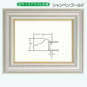 額.額縁.油彩額縁 3455(シャンパンゴール)サイズF8
