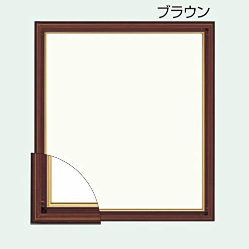樂天商城 - フレーム.額. 4954 色紙額縁. ブラウン