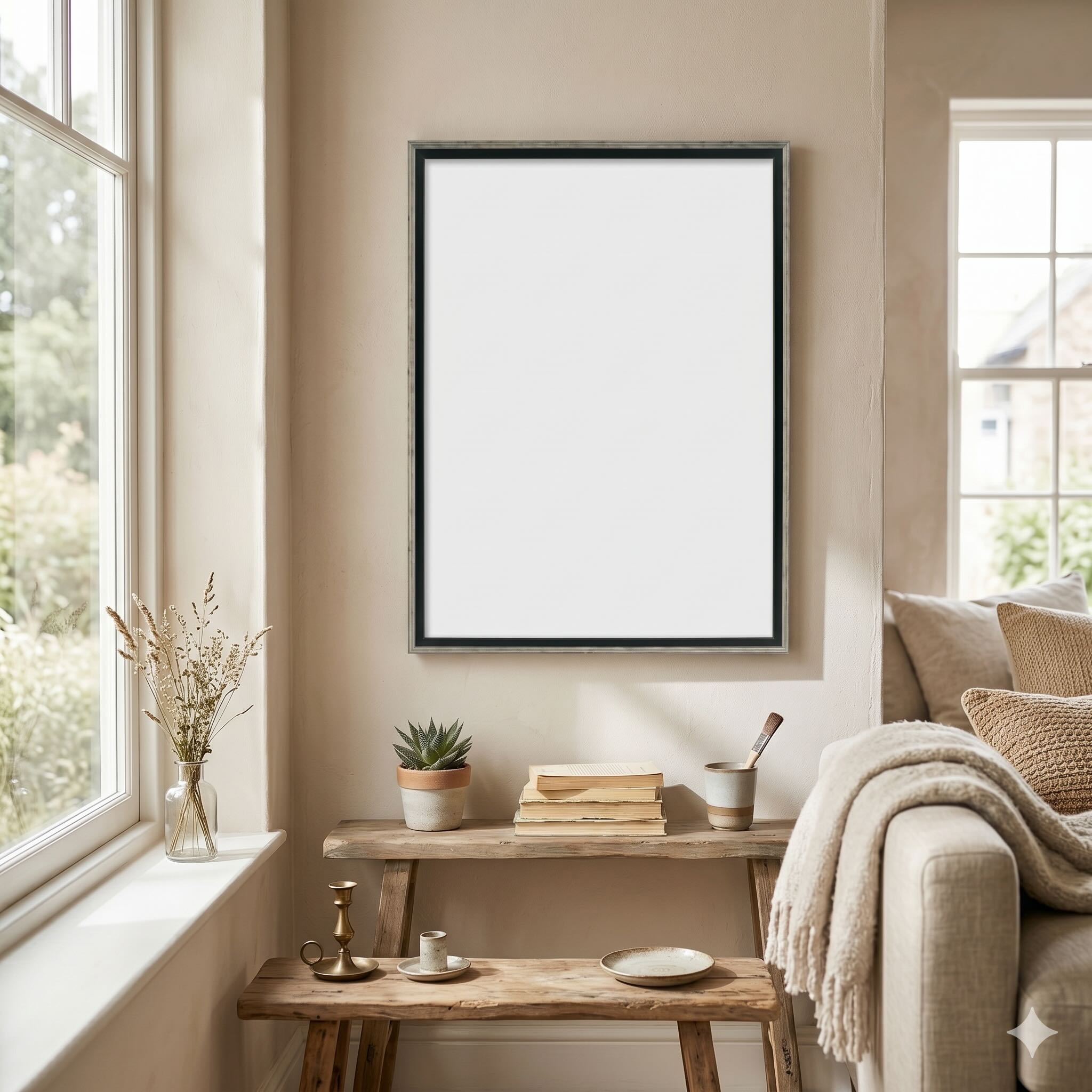 フレーム.額.デッサン額縁 5902 半切 S/グリーン