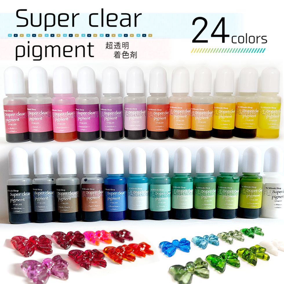 ★超透明着色剤Super clear pigment★ 宝石のような輝きで、圧倒的透明感♪ 高い透過度を保ちつつ、キレイな発色♪ 【ITEM DETAIL】商品番号 czzz220901024 商 品 名超透明レジン着色剤 24色 内 容 ...