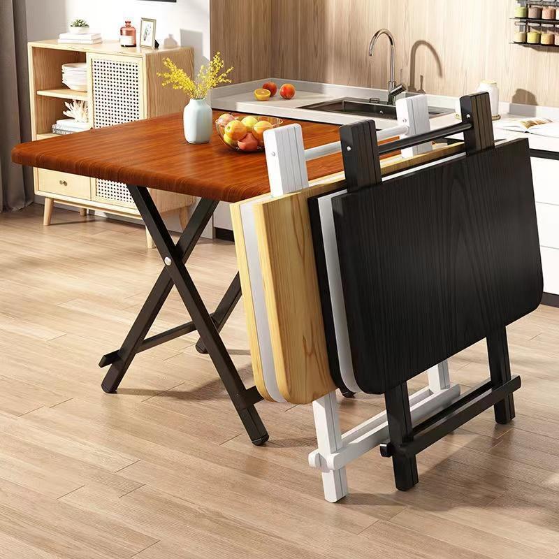 折りたたみテーブル ダイニングテーブル パソコンデスク 約100×60×74cm 折りたたみデスク 完成品 組立..