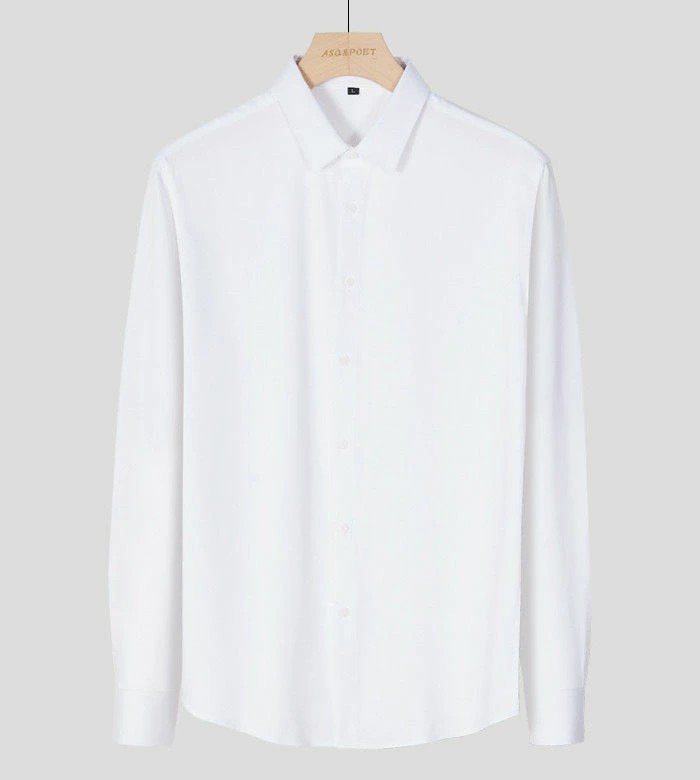 シャツ 長袖シャツ メンズ ドレスシャツ カジュアルシャツ shirt シンプル トップス M-4XL 無地 スリムシャツ ワイシャツ ビジネス Yシャツ 春服 秋物 シャツジャケット 新品