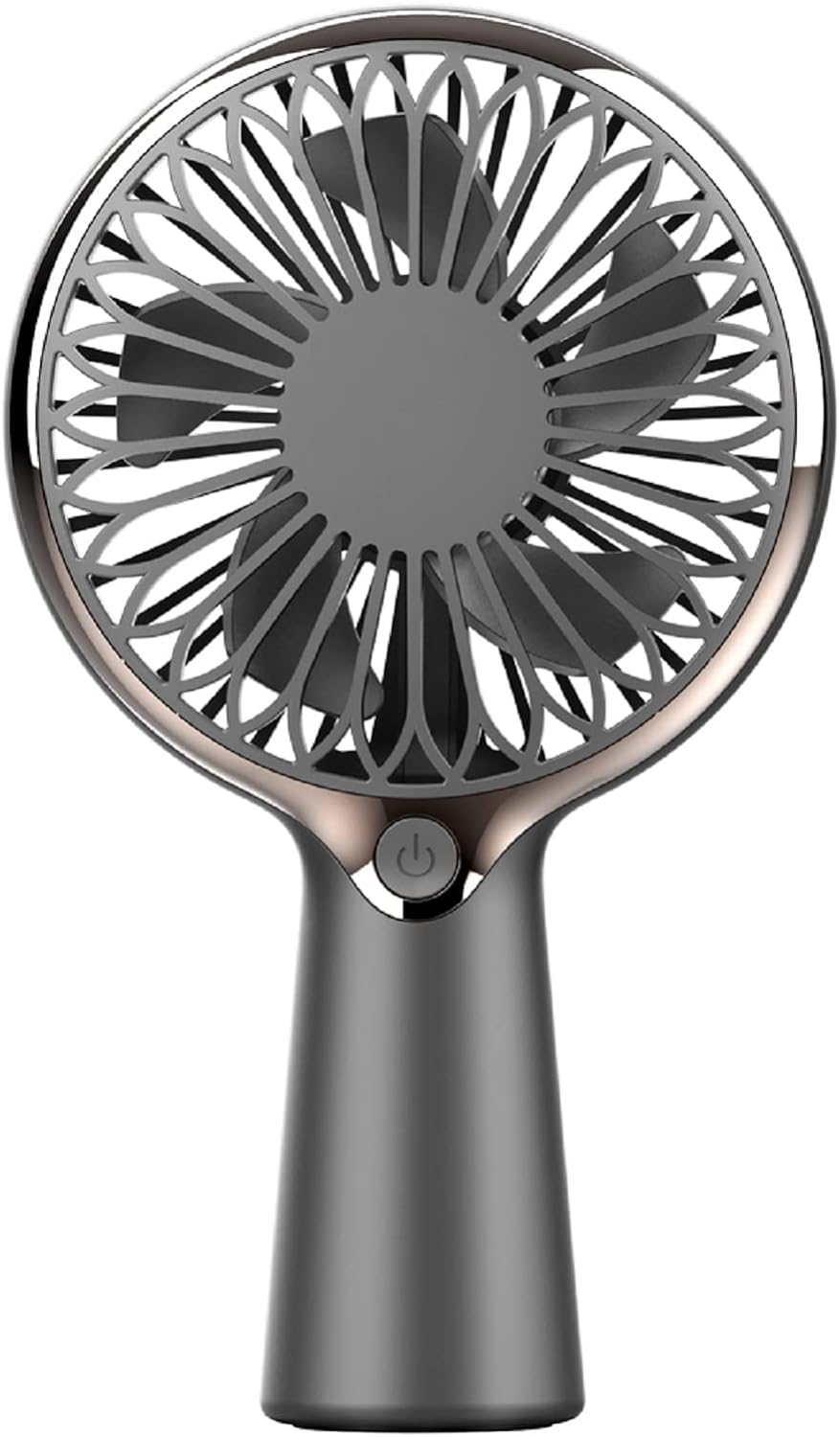 ミニ手持ち扇風機 小型 卓上扇風機 USB 充電式 Type Cポート 5枚羽大風量 3段階風量調節 静音 旅行 自宅