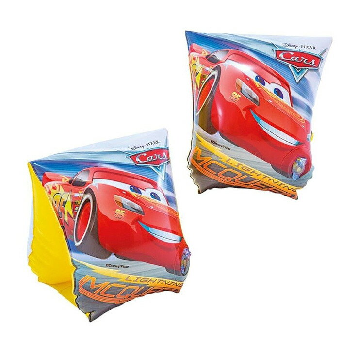 【26時間限定★P10倍】カーズ アームバンド キッズアームフロート ウォーターフロート ディズニー キャラクター Disney CARS うきわ 浮き輪 海水浴 プール 川遊び INTEX インテックス 【メール便】INT KNSのサムネイル