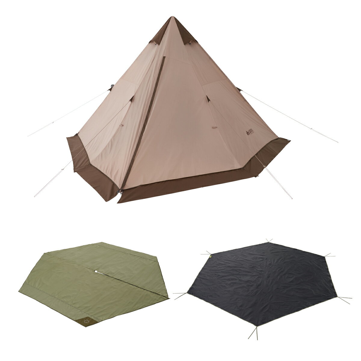 【キャンペーン中！】LOGOS ロゴス Tradcanvas VポールTepee400セット-BB 71208009 lgs-71208009 アウトドア 釣り 旅行用品 キャンプ 登山 タープ タープ部品 アクセサリースポーツ テント テント本体 アクセサリー