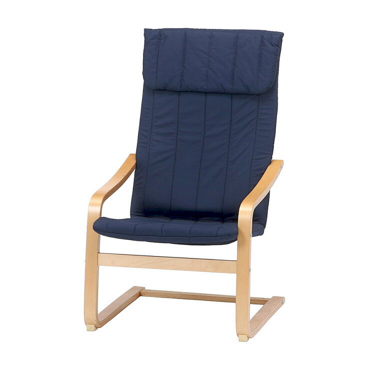 【メーカー直送】 不二貿易 リラックスチェアー スリム BK A1041E 84055 KNS