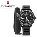 ビクトリノックス 腕時計（メンズ） ビクトリノックス VICTORINOX 241926.1 FieldForce SC BKd BKr 241926.1 腕時計 ウォッチ メンズ 防水 アウトドア アウトドアギア 国内正規品 VX KNS