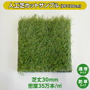 【カットサンプル】人工芝 35万本/1平方メートル 通常タイプ 防草タイプ 高耐久 リアル人工芝 芝マット UVカット 庭 ベランダ テラス 屋上 ガーデニング...
