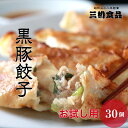 三桃餃子 冷凍 餃子 黒豚 お試し 30個 セット 国産 黒豚餃子 通販 黒豚生餃子 鹿児島 冷凍餃子 モチモチ 取り寄せ 生餃子 冷凍生餃子 餃子セット 冷凍...