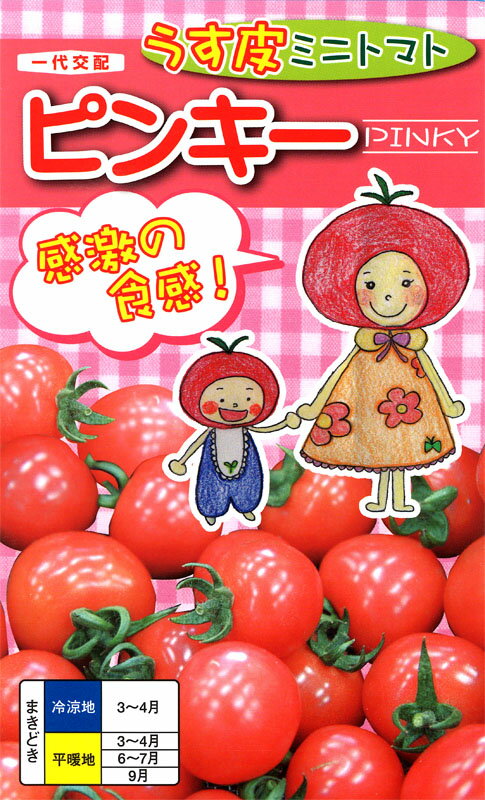 ミニトマト種【　ピンキー　】ナント種苗