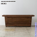 IKIKI(イキキ) シェルフコンテナ L ウォールナット 040100 キャンプ用品 約69L