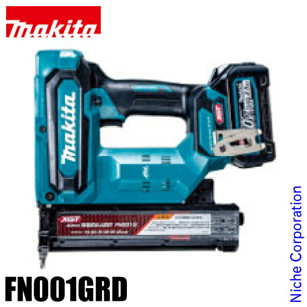 マキタ（makita） 40mm充電式仕上釘打 FN001GRD バッテリ・充電器付 電動 コードレス バッテリー40Vmax 純正品