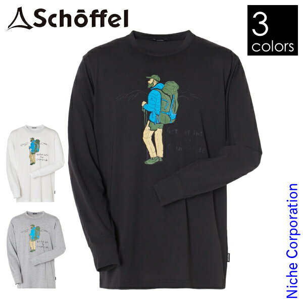 Schoffel(ショッフェル) ロング Tシャツ ゴーカントリー 8046161 ウェア トップス 男女兼用 メンズ レディース ユニセックス 長袖