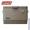 【即納】コールマン スチールベルトクーラー 54QT セージ Coleman 2159598 ハードクーラーボックス キャンプ 51L 大容量 保冷 アウトドア ハードクーラーボックス 売り尽くし 在庫処分