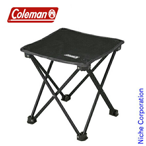 【10日は！枚数限定 最大1,000円OFFクーポン】コールマン コンパクト トレッキングスツール (ブラック) 2000021982 キャンプ用品のサムネイル