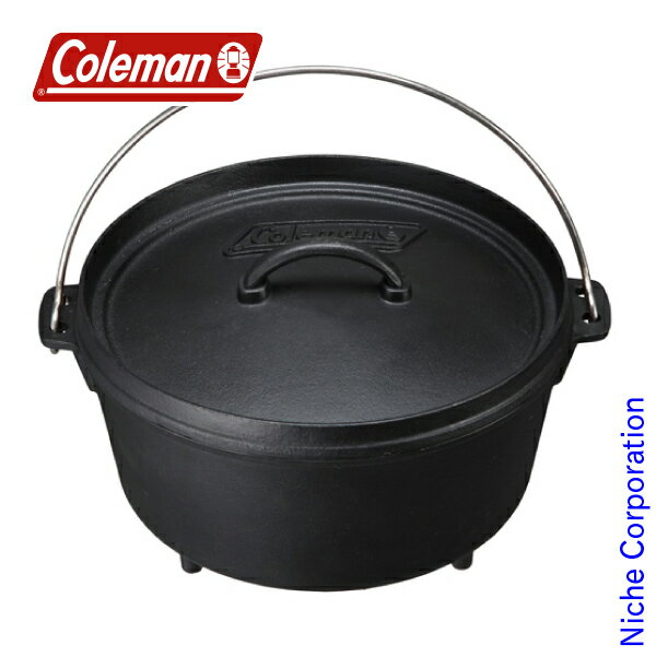 (Coleman)コールマン ダッチオーブンSF(12インチ) 170-9391 coleman コールマン コールマン ダッチオーブン 12インチ ダッチオーブン コールマン キャンプ用品 nocuのサムネイル