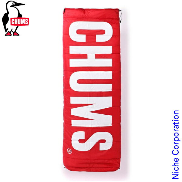 チャムス チャムスロゴスリーピングバッグ 5 CH09-1250-R001-00 寝具 シュラフ 寝袋 封筒型 化繊シュラフ 収納袋付き 春夏 5℃ キャンプ用品