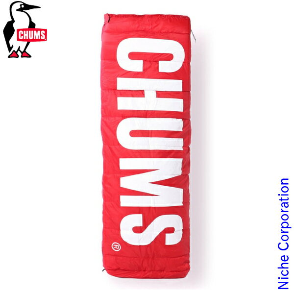チャムス チャムスロゴスリーピングバッグ 10 CH09-1251-R001-00 寝具 シュラフ 寝袋 封筒型 化繊シュラフ 収納袋付き 夏 10℃ キャンプ用品