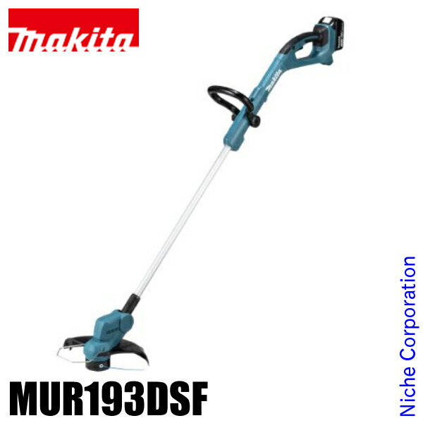 【即納】マキタ makita 18V 充電式草刈機 ナイロンコード バッテリー 充電器付き MUR193DSF 草刈り機 充電式 電動草刈り機 刈払い機 電動 純正品