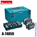 マキタ（makita） DIY 工具 40Vmax パワーソースキットXGT10 A-74859 BL4080F×2本 2口急速充電器DC40RB 充電式 バッテリー 純正品