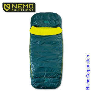 ニーモ・イクイップメント ジャズ XL NM-JAZ-XL 寝具 シュラフ 寝袋 封筒型 化繊シュラフ 連結可能 レクタングラー型 -6℃ 大きめ