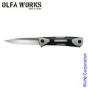 OLFA WORKS オルファワークス アウトドアナイフ サンガ アッシュグレー OW-SG1P-AG ナイフ キャンプ 焚き火 アウトドア フルタング