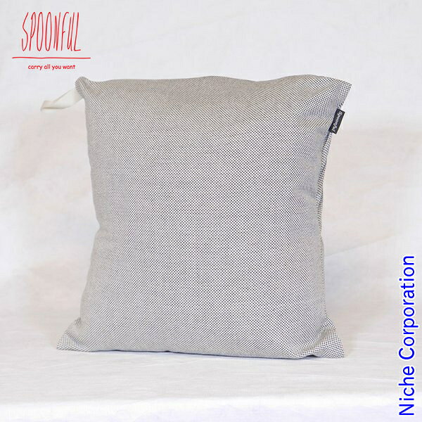 Spoonful（スプーンフル） 寝具 寝袋クッションカバー ＃81 SPM00081-BK 寝具 アクセサリー 寝袋保管 ストレージ 帆布 クッション 枕 まくら 注目商品 mitsuyoshi-10061013 ニッチ・リッチ・キャッチ パッケージ画像