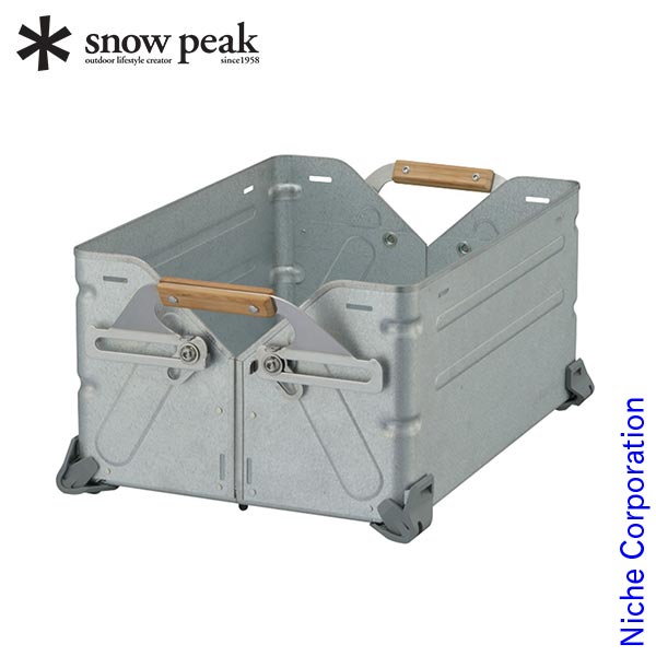 スノーピーク シェルフコンテナ 25 UG-025G アウトドア コンテナ キャンプ ボックス シェルフ 棚 ラック シェルコンのサムネイル