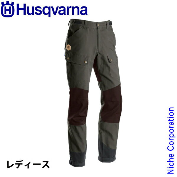 ハスクバーナ アウトドアパンツ Xプローラ レディース ショートサイズ Husqvarna 5974