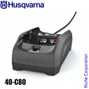 【18・20日は!枚数限定 最大1,000円OFFクーポン】ハスクバーナ 充電器 40-C80 970487804 バッテリー 充電
