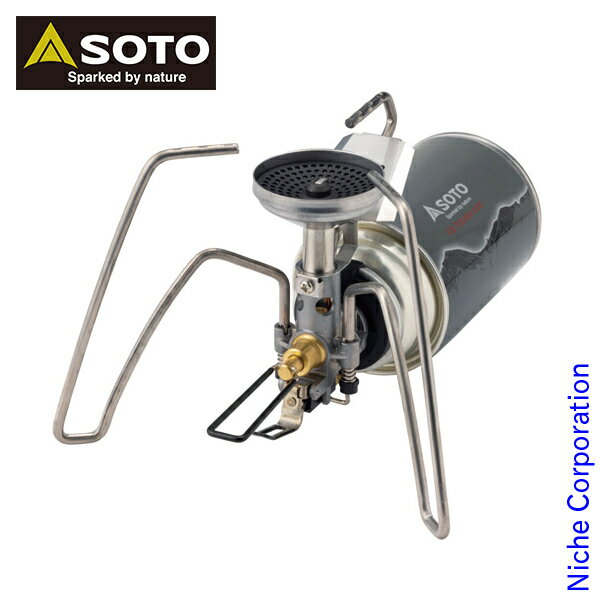 【即納】SOTO(ソト) レギュレーターストーブ トライトレイル タフ125セット ST-350TB アウトドア 1バーナー キャンプ シングルバーナー ストーブ CB缶セット 数量限定 ストーブ バーナー アウトドアのサムネイル