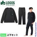 ロゴス LIPNER リカバリープルオーバー &パンツ セット 0654BE01 アウトドア ウェア 35305714 35306714 リカバリーウェア 疲労...