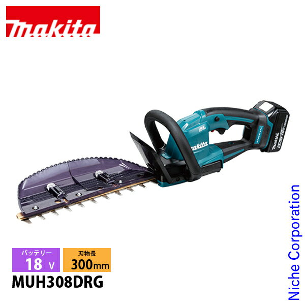 ޥmakita 18V żإåȥ 300mm гҤ߿ Хåƥ꡼ Ŵդ MUH308DRG إåȥ ż Хåƥ꡼ ...