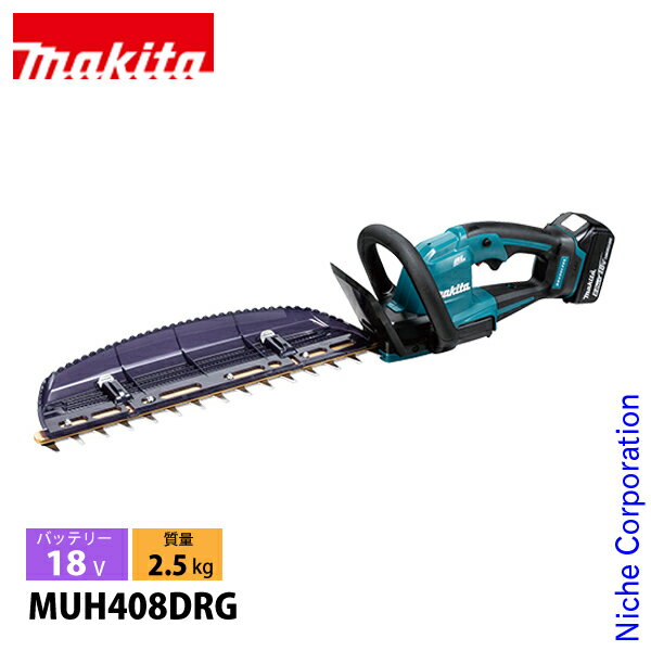 ޥmakita 18V żإåȥ 400mm гҤ߿ Хåƥ꡼ Ŵդ MUH408DRG إåȥ ż Хåƥ꡼ ...
